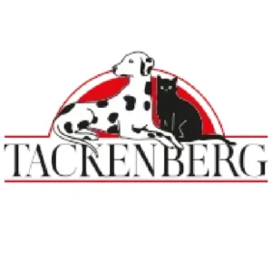 Logo von Tackenberg mit einem Hund & Katze sowie gross dem Namen